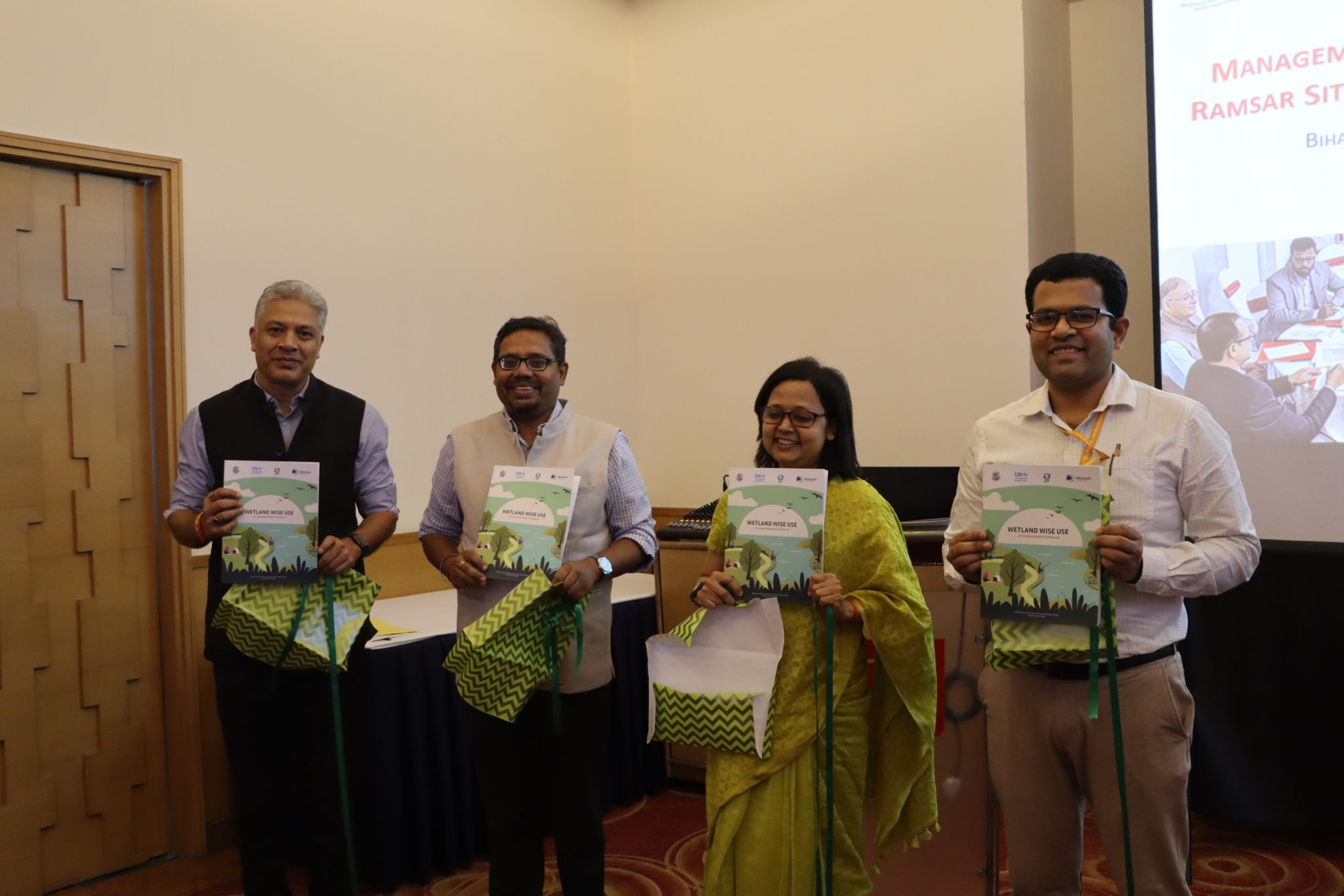 Launch Of Wise Use Document Wetlands International South Asia